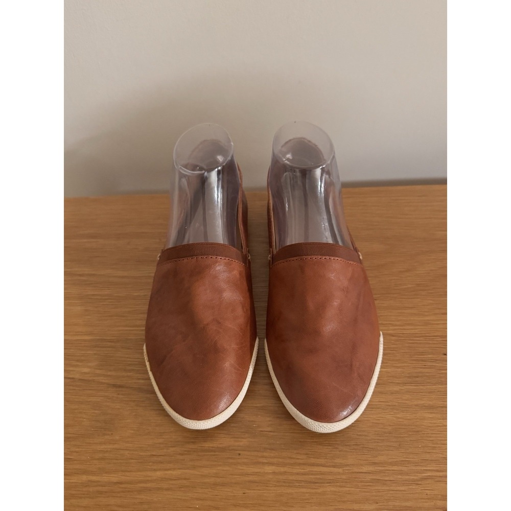 Frye Company Melanie Women's Slip On Brown Cognac Shoes Size 9.5